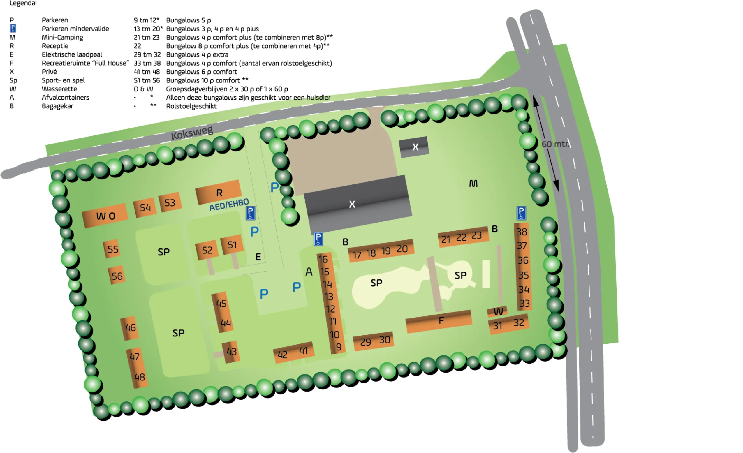 Broedershoek plattegrond